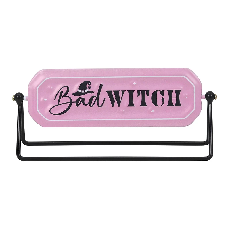 9" Good Witch Bad Witch Double-Sided Tabletop Sign by Ashland®