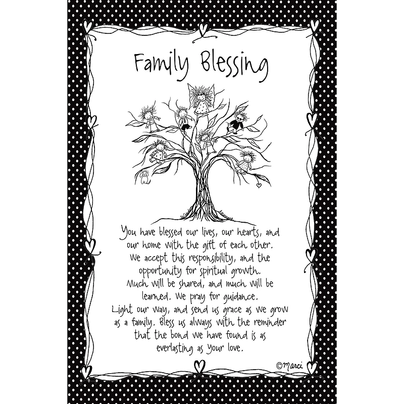 Children of the Inner Light® by Marci Art Family Blessing Plaque