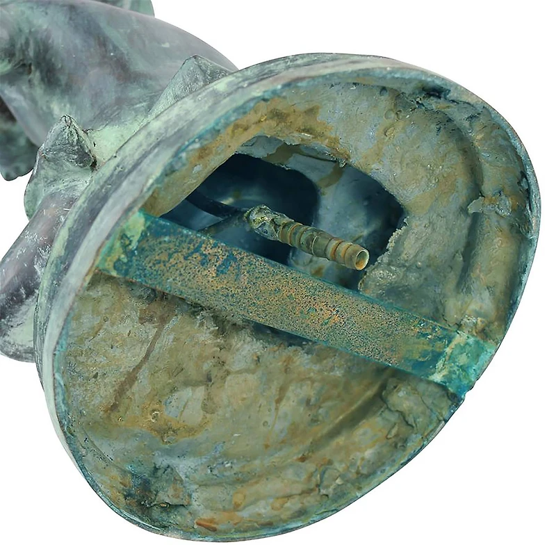 Design Toscano 30" Child's Play Stacked Children Spitting Bronze Statue