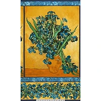Robert Kaufman Van Gogh Flower Vase Cotton Fabric