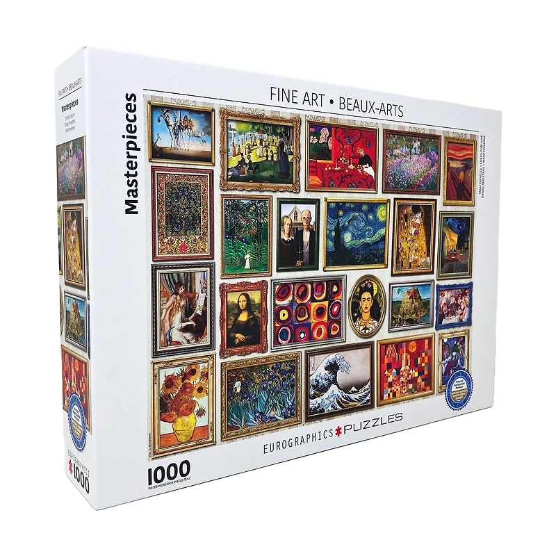 Fine Art Masterpieces: 1000 Pcs