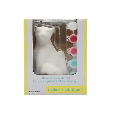 Create Your Own 3D Ceramic Cheetah Kit by Creatology™