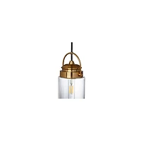 Hello Honey® Robert Stevenson Lighting Shiloh Metal & Glass Ceiling Light