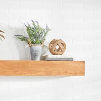 Grey Plastic Contemporary Artificial Foliage, 13" x 9" x 14"