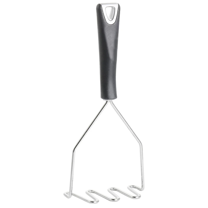 Martha Stewart Everyday Gray Stainless Steel Masher Utensil