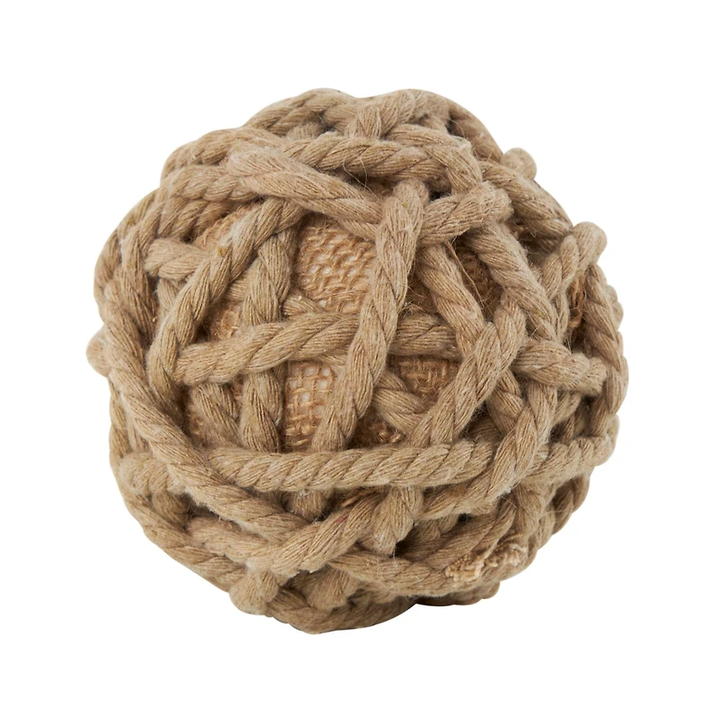 Brown Jute Handmade Woven Orb Set
