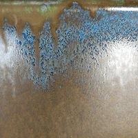 Hello Honey® Blue Stoneware Brie Bakers with Bamboo Spreader, 2ct.