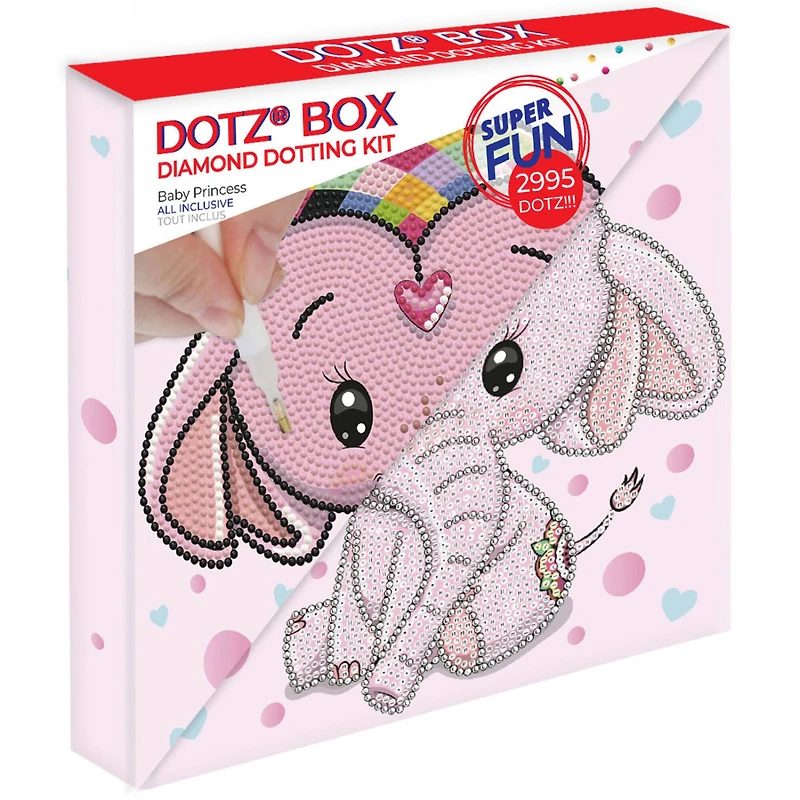 Diamond Dotz® Baby Princess DOTZ® BOX  Diamond Painting Kit