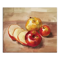 Apple Still Life Canvas Wall Art