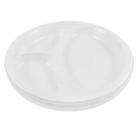 JAM Paper 10.25" Divided Plastic Party Plates