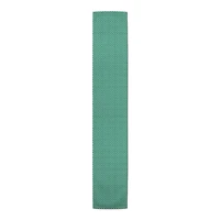 Teal Hexagons Outdoor Table Runner
