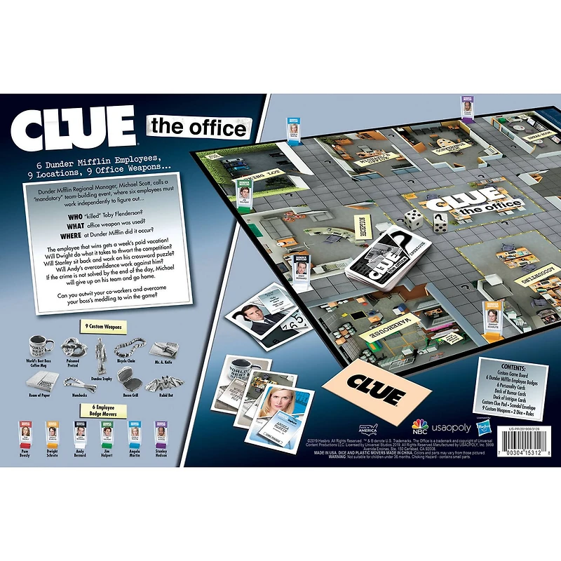 USAopoly CLUE®: The Office