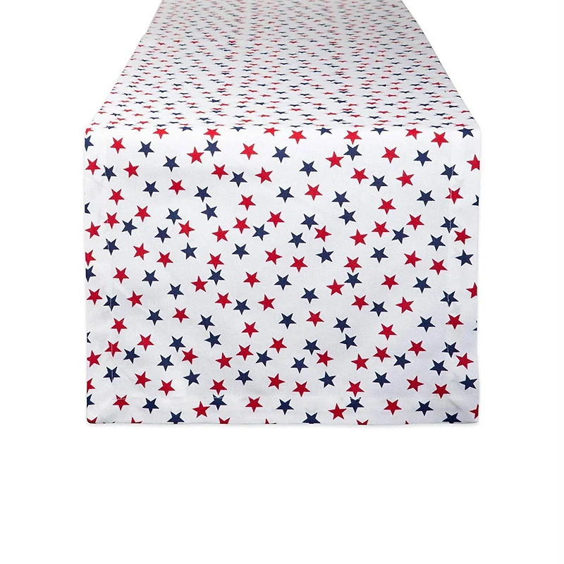 DII® 72" Americana Stars Print Table Runner