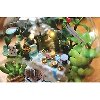 Wizardi Miniature Roombox Alice Forest Afternoon Tea Dollhouse Kit