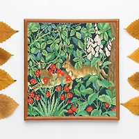 Bothy Threads Greenery Hares Counted Cross Stitch Kit