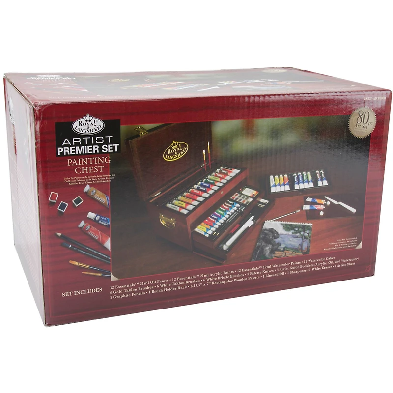 Royal & Langnickel® Artist Premier Painting Chest Set