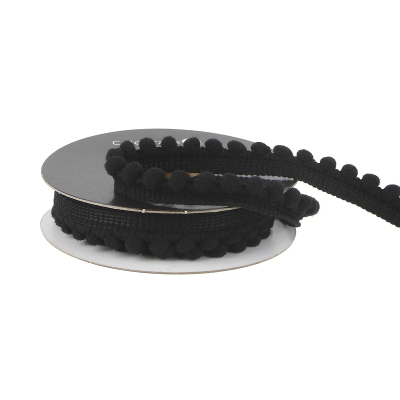 3/8" x 3yd. Pom Pom Ribbon by Celebrate It® Halloween
