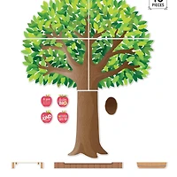 Creative Teaching Press® Apple Time Jumbo Tree Bulletin Board Set