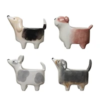 Hello Honey® Dolomite Dog Planter Set