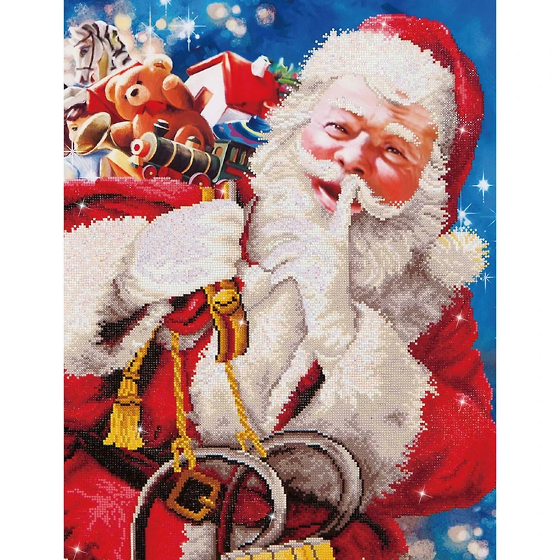 Diamond Dotz® Santa's Secret Diamond Painting Kit