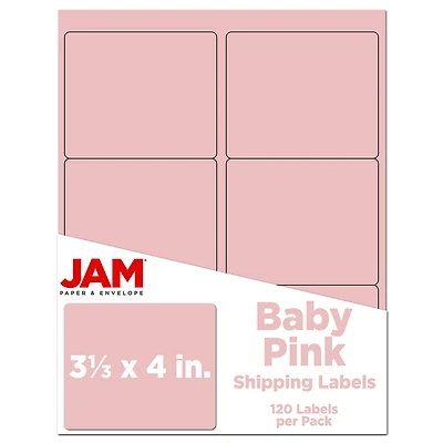 JAM Paper Adhesive Shipping Labels