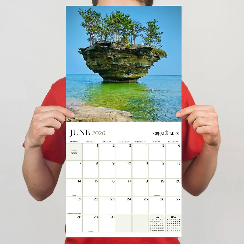 2026 Great Lakes Wall Calendar
