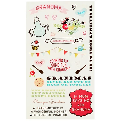 Grandma Themed Stickers by Recollections™