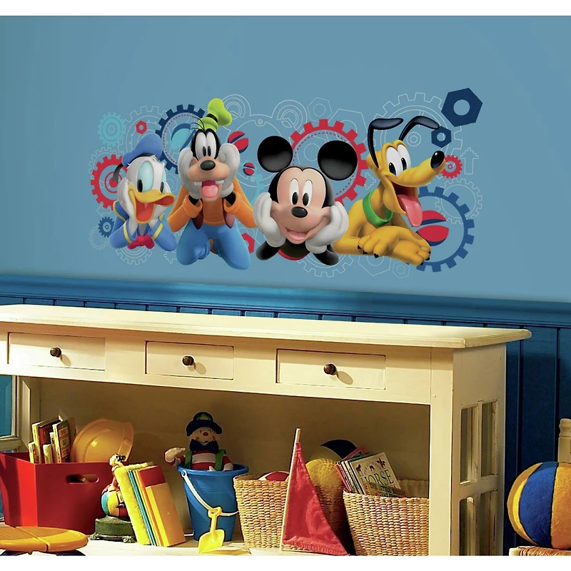 RoomMates Mickey Mouse Clubhouse Capers Peel & Stick Giant Decals
