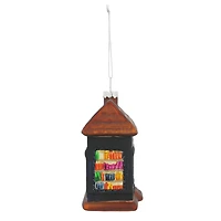 4" Book Shop Glass Ornament by Ashland®
