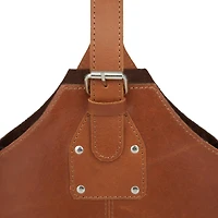 Tan Modern Wine Holder, 10" x 6" x 13"