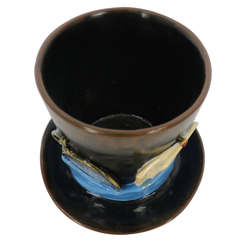 6.5" Mad Hatter Top Hat Decorative Container by Ashland®