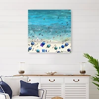 Hot Summer Beach Canvas Giclee