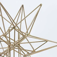 8.5" Gold Metal Star Figurine