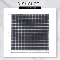 DII® Holiday Stripes Heavyweight Dishtowel & Dishcloth Set