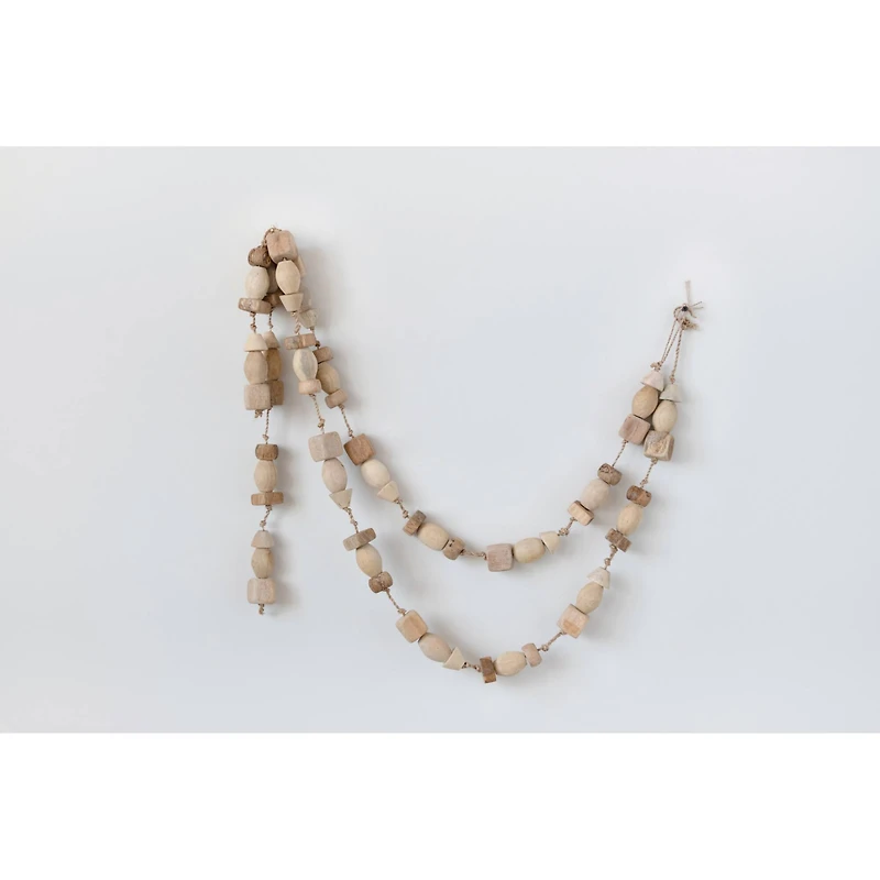 Hello Honey® 72" Mango Wood Bead Garland