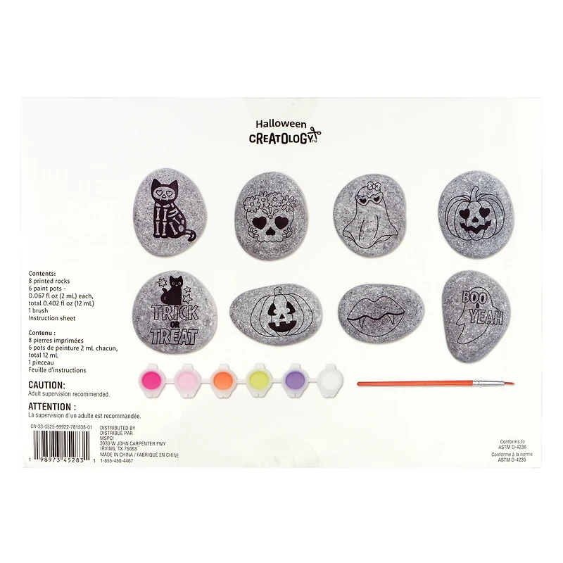 Sweet & Spooky Rock Art Craft Kit by Creatology™