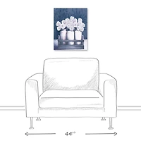 Blue Roses 16" x 20" Canvas Wall Art