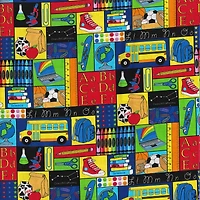 Fabric Traditions School Classroom Cotton Fabric