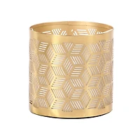 4" Gold Iron Glam Pencil Holder