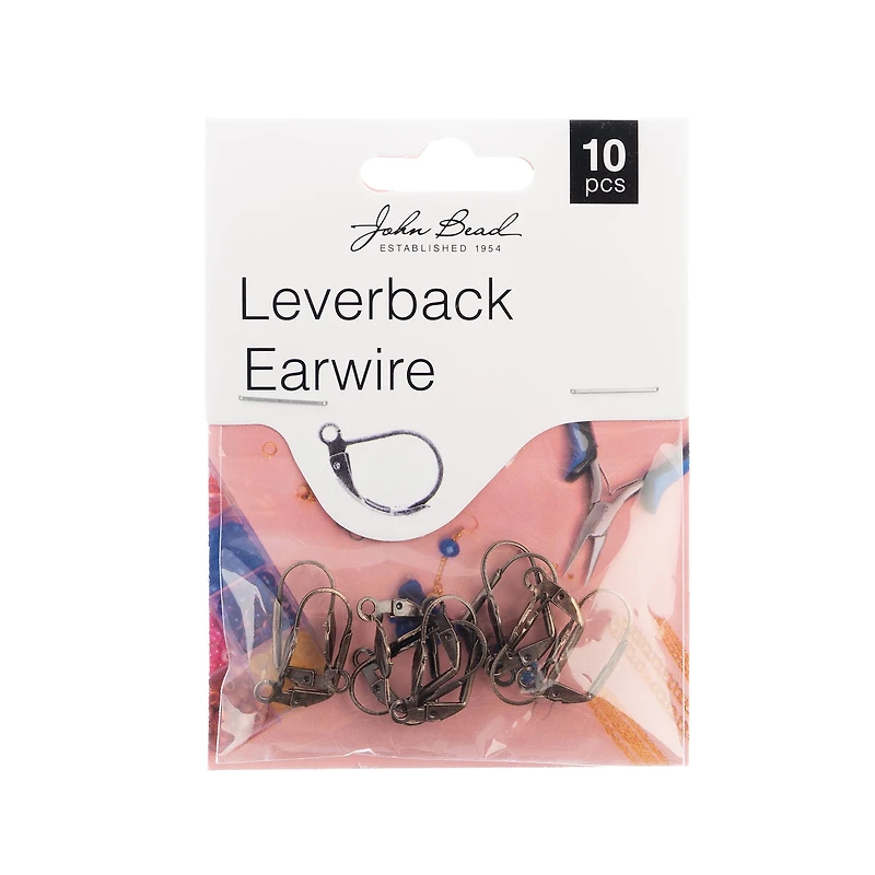 John Bead Must Have Findings 19mm Leverback Earwire