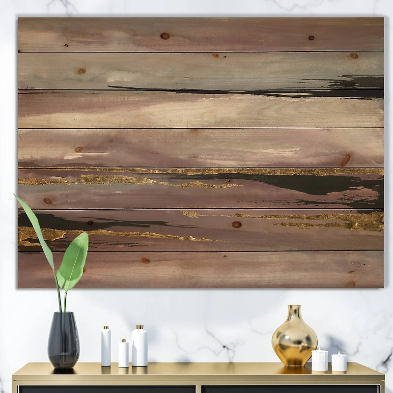 Designart - Purple Glam Storm III