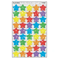 Trend Enterprises® superShapes Super Stars Sparkle Stickers, 6 Packs of 180ct.