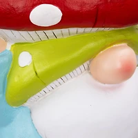 12.25" Gnome Mushroom Outdoor Garden Plant Stand