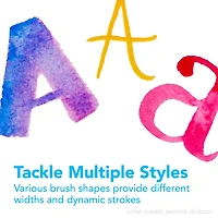 Princeton™ Lettering Professional 5-Brush Set