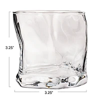 Hello Honey® Clear Round Organic Lowball Glasses, 6ct.