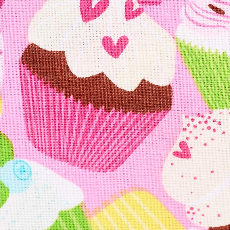 Cupcake Cotton Fabric by Loops & Threads®