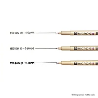 Pigma® Micron™ Black Pen Set