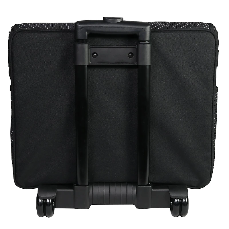 Everything Mary Collapsible Pin Dot Rolling Sewing Machine Tote