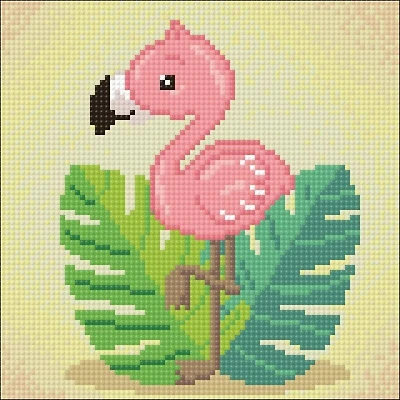Crafting Spark Flamingo Diamond Painting Kit