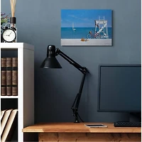 Stupell Industries Pink Bicycle Beach Scene Wall Accent